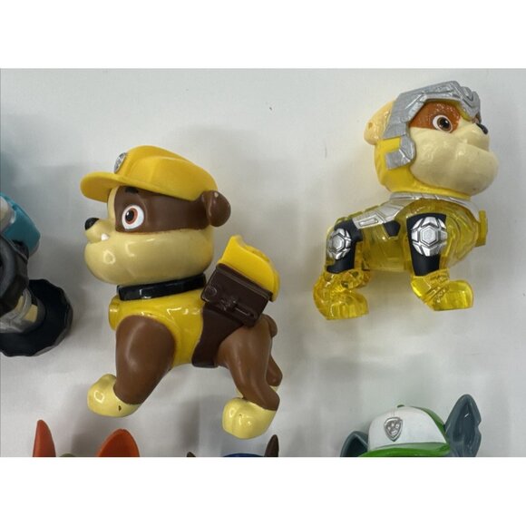 Paw Patrol Pups Dogs Figures Lot of 15 Mini Chase Marshall Ryder Mini - Picture 7 of 11